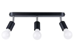 Miniatúra 9 - Minimalistická lampa s tromi svetelnými bodmi – matná čierna