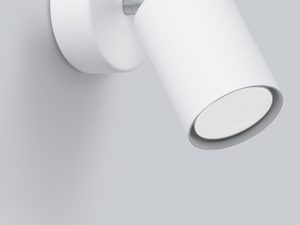 Miniatura 2 - Bílá LED lampa nástěnná – jednotlivý punkt světelný
