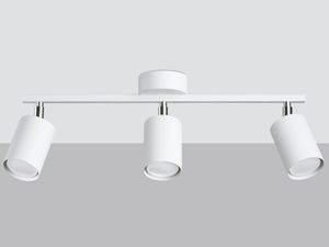 Miniatura 2 - Trojitá bílá LED lampa z reflektory punktowymi
