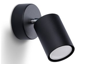 Miniatura 4 - Jednotlivý LED reflektor černý – upevnění nástěnné
