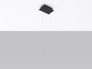 Miniaturka 11 - Lampa LED wisząca z czarną podstawą do minimalistycznego wnętrza