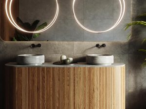 Miniaturka 15 - Nowoczesne lustra LED, eleganckie wykończenie, styl industrialny