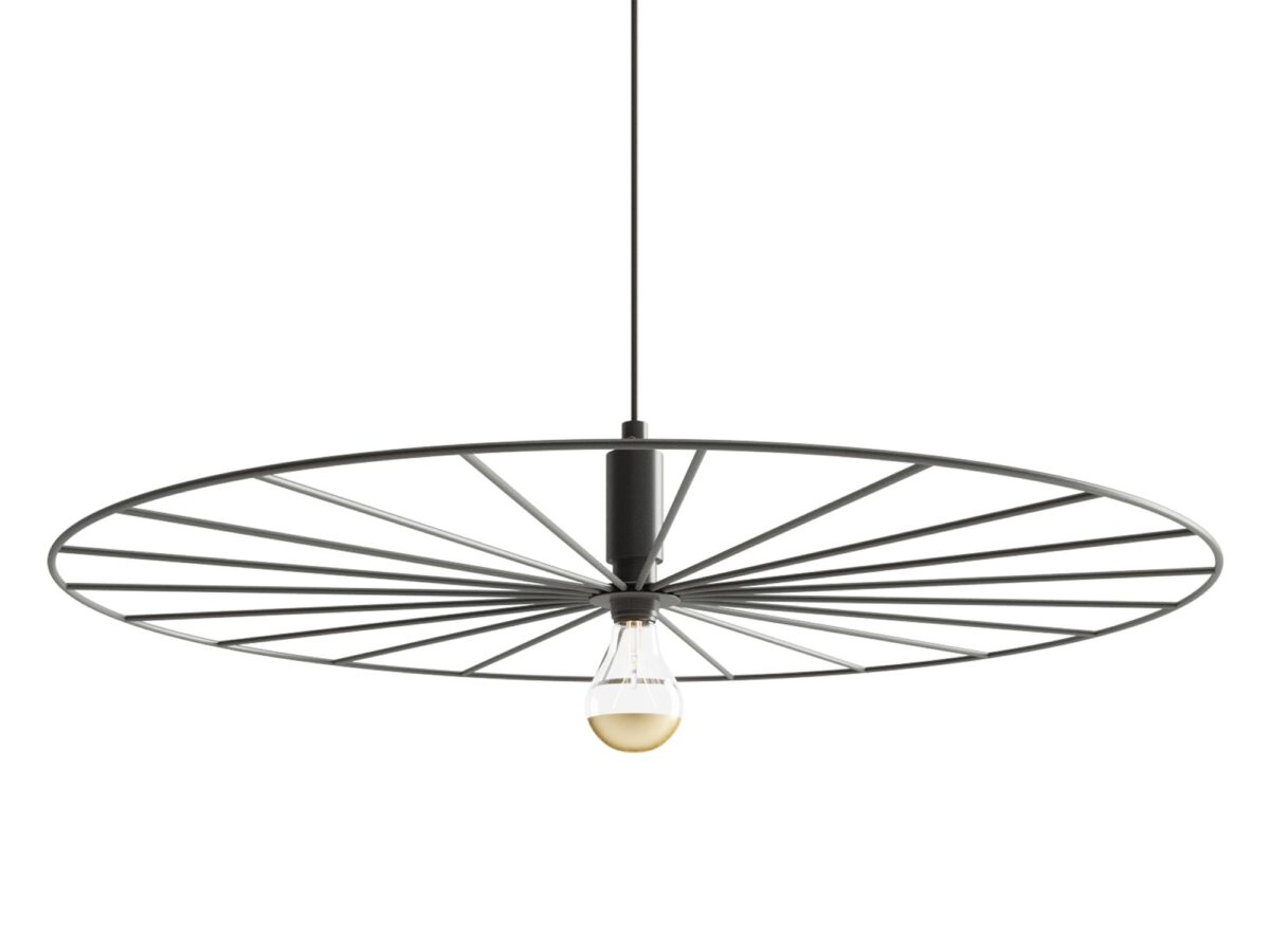 Moderne schwarze Hängelampe 60 cm NOLAN SUD 60