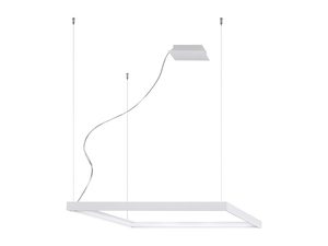Miniatúra 16 - Technický nákres bielej LED lampy so závesím