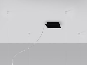 Miniaturka 9 - Lampa LED w wersji czarnej z efektem 3D na suficie
