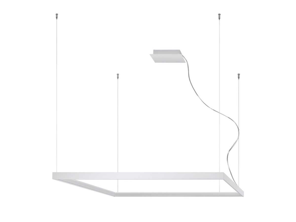 Minimalistischer LED-Kronleuchter 110 cm NUBIA L