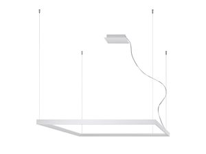 Miniatúra 16 - Technický nákres bielej LED lampy so závesím