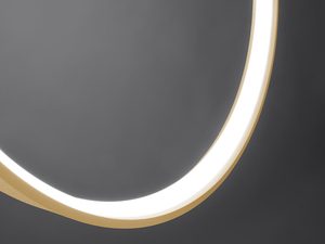 Miniaturka 5 - Lustro LED z białym podświetleniem, elegancki design
