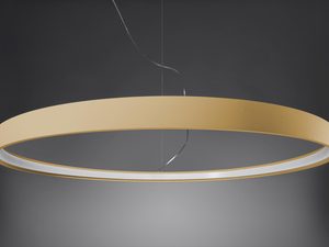 Miniaturka 15 - Złota lampa LED z białym światłem do nowoczesnego salonu