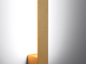 Miniaturka 3 - Złoty profil lampy LED w minimalistycznej białej przestrzeni