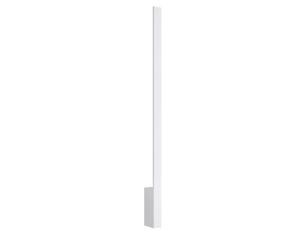 Biała lampa LED do wnętrz z pionowym światłem