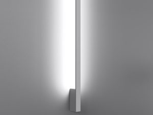 Miniaturka 2 - Pionowa lampa LED w nowoczesnej aranżacji sypialni