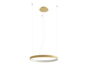 Miniatúra 16 - Okrúhle LED svietidlo v zlatej farbe do minimalistických interiérov