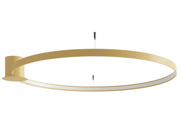 Nowoczesna lampa sufitowa LED, minimalistyczny design