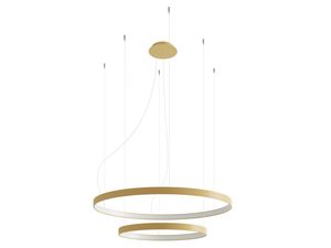 Miniatúra 16 - Moderná zlatá závesná lampa