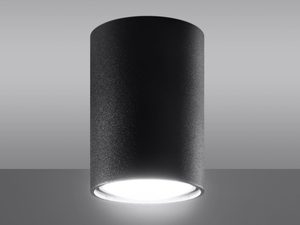 Miniatura 8 - Černá LED tuba s jasným světlem do moderního obývacího pokoje