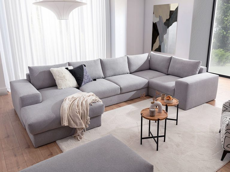 Narożnik modułowy – elastyczność i styl w Twoim salonie