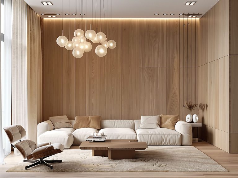 Nowoczesny żyrandol do salonu