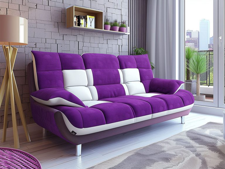 Sofa młodzieżowa w kolorze fioletowym – jak wybrać idealną dla nastolatka
