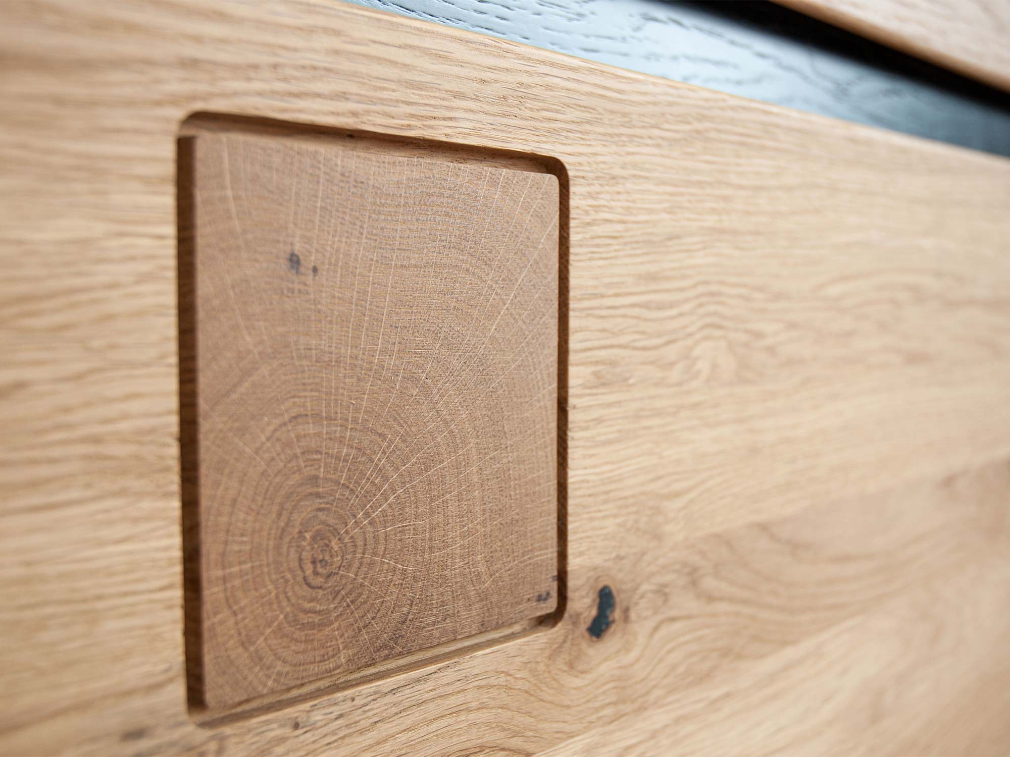 Zbliżenie na detal drewna