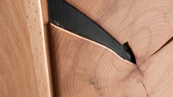 Miniaturka 4 - Dębowy stolik kawowy z półką LUX