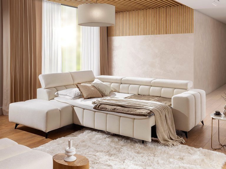 Narożniki z funkcją spania codziennego