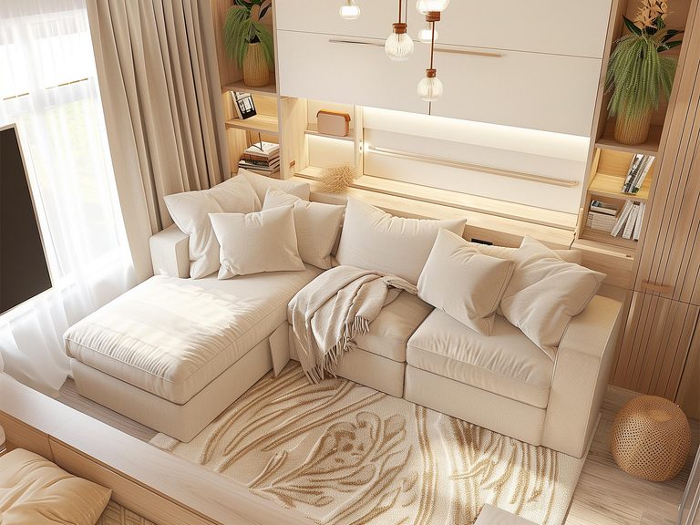 Nowoczesne narożniki z funkcją spania łączymy styl z wygoda