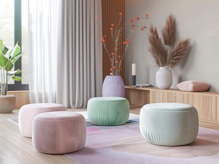 Pufy do pokoju – modny i wygodny dodatek