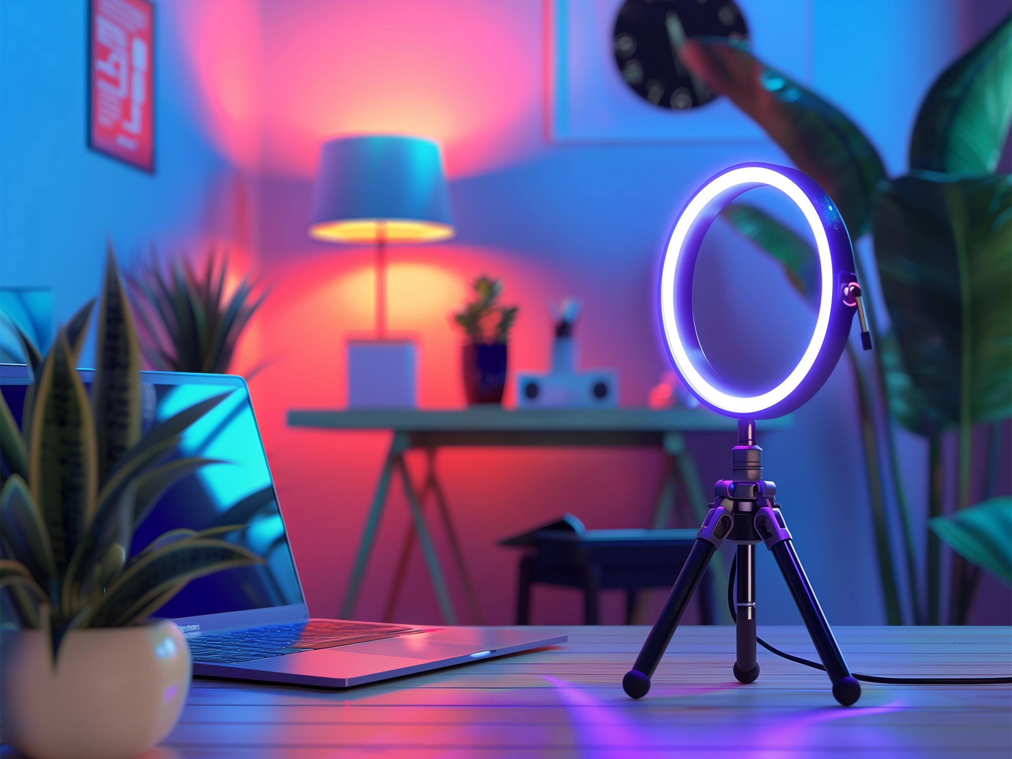 Lampa prstencová LED – idealne osvětlení do selfie a wideo