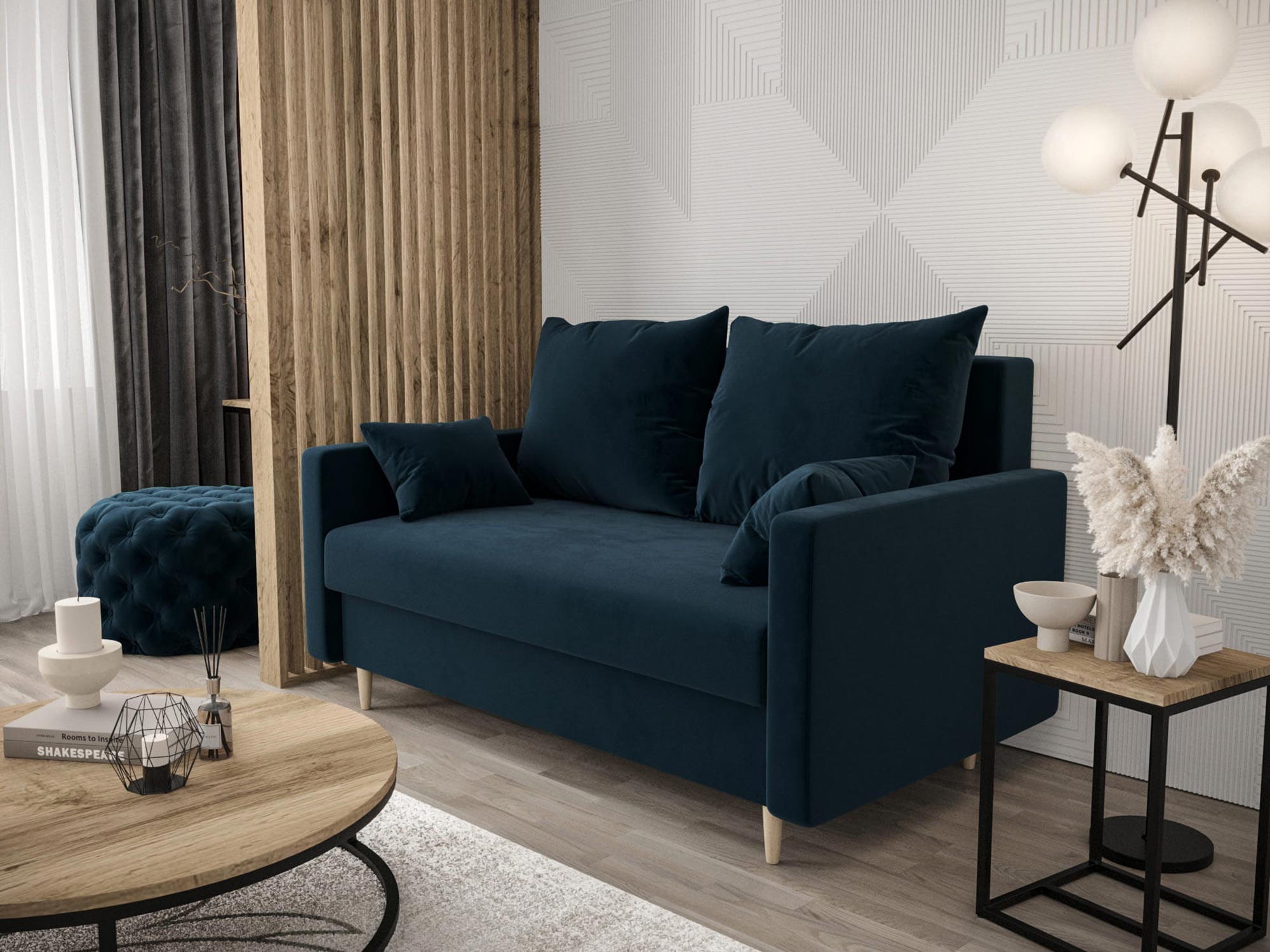 Nowoczesna lampa wisząca, geometryczny design, industrialny styl do salonu