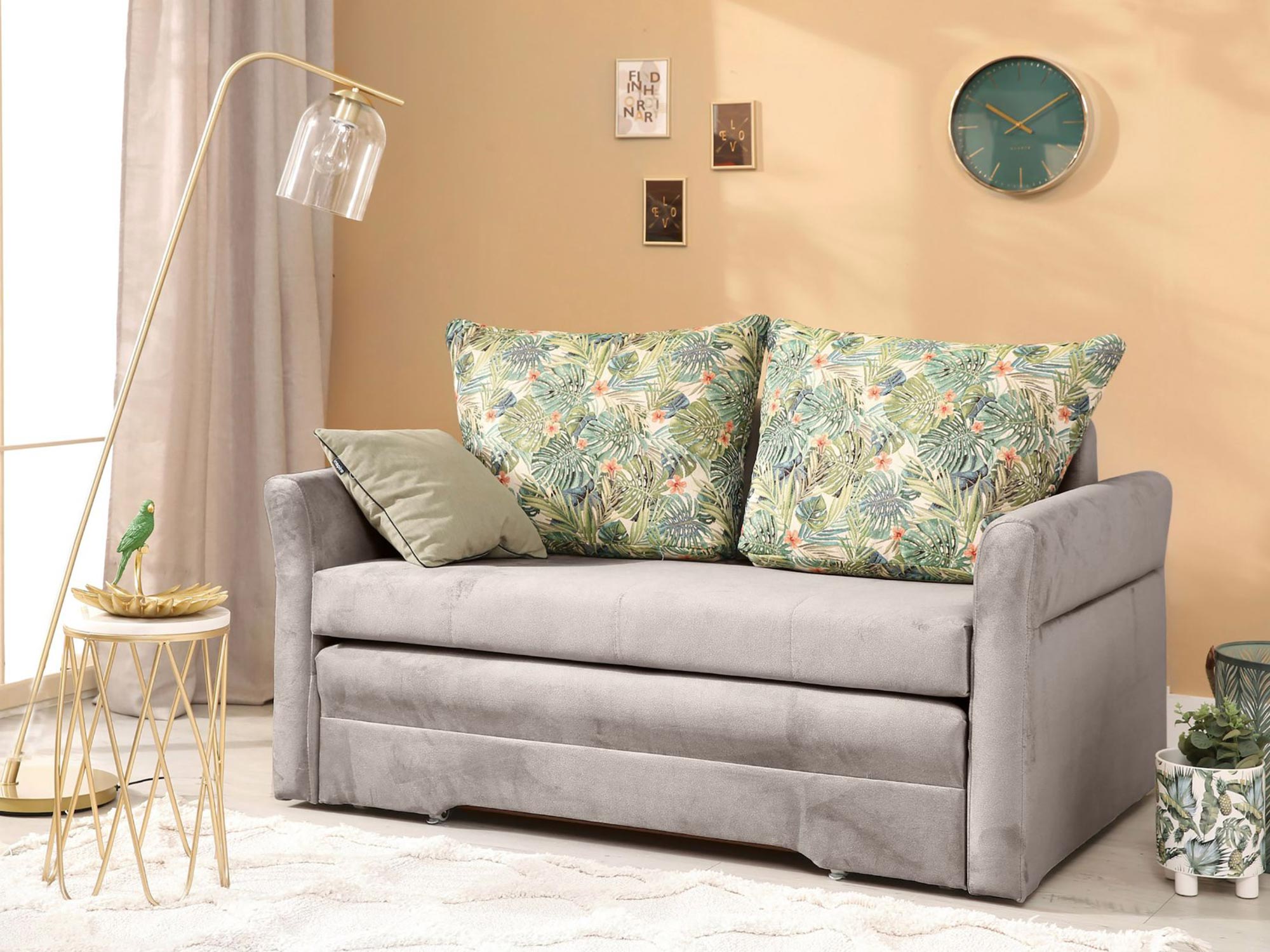 Lampa sufitowa, nowoczesny design, geometryczny wzór do salonu