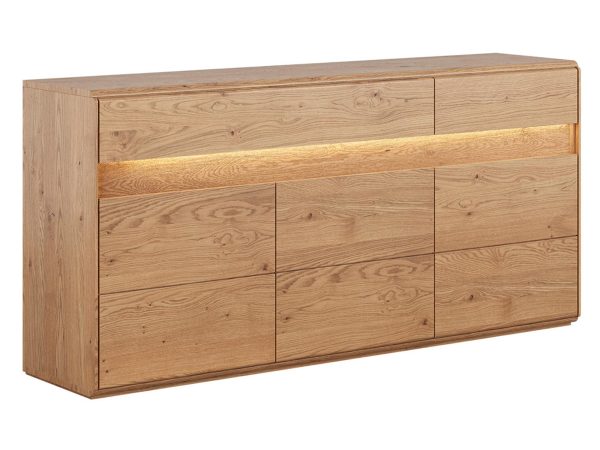 Dubová komoda 2.3 Sekwana