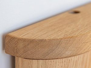 Miniatura 2 - Horní rohová sedačka komody z masivního dřeva, povrchová úprava soft touch