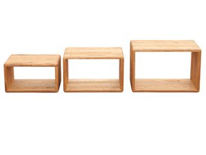 Miniatura 4 - Minimalistické police nástěnné s masivního dubu o různých délkách