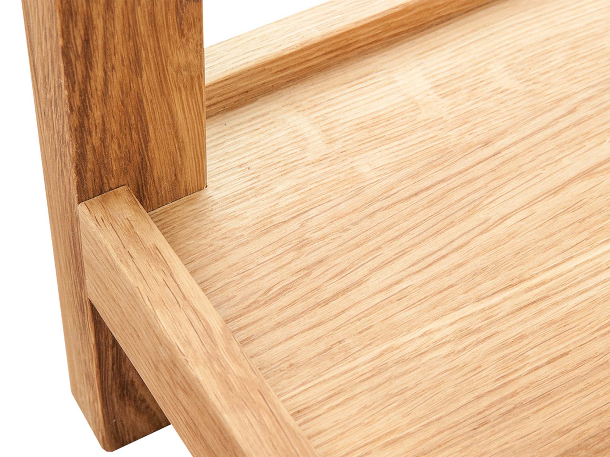 Blat półki stolika dębowego