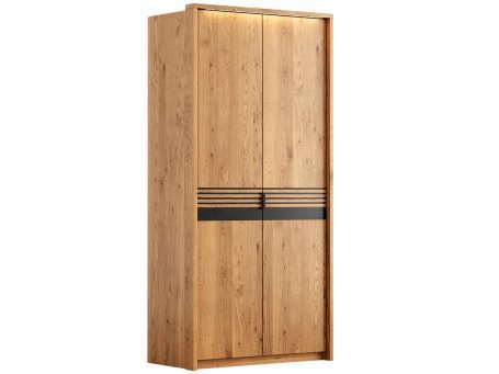 Szafa dębowa w stylu loftowym