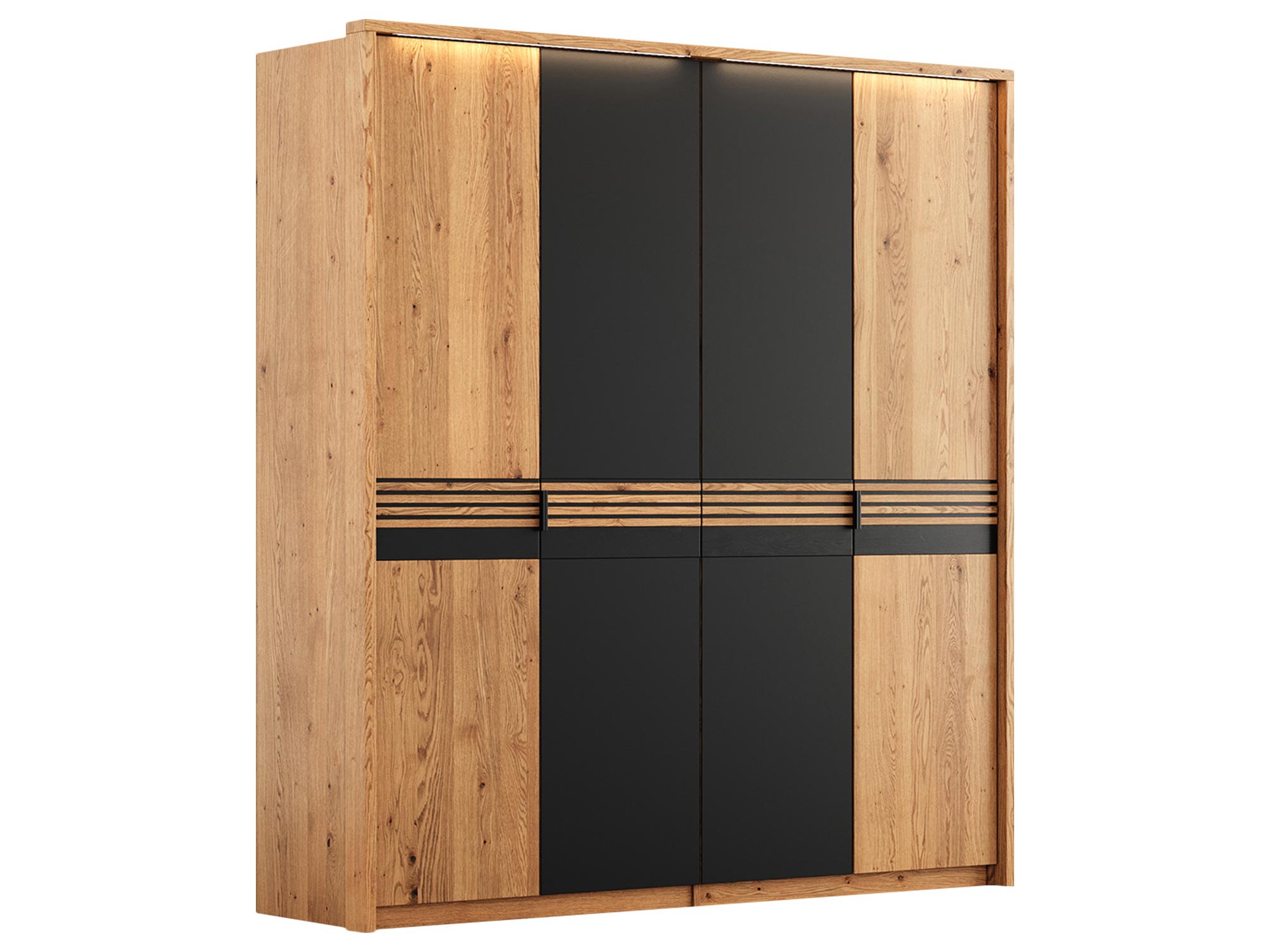 Szafa dębowa z podwójnymi drzwiami