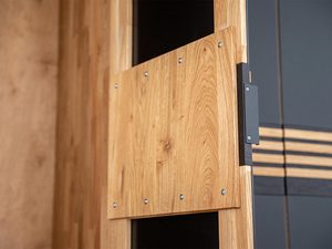 Miniaturka 4 - System zawiasów drzwi szafy z wytrzymałym montażem