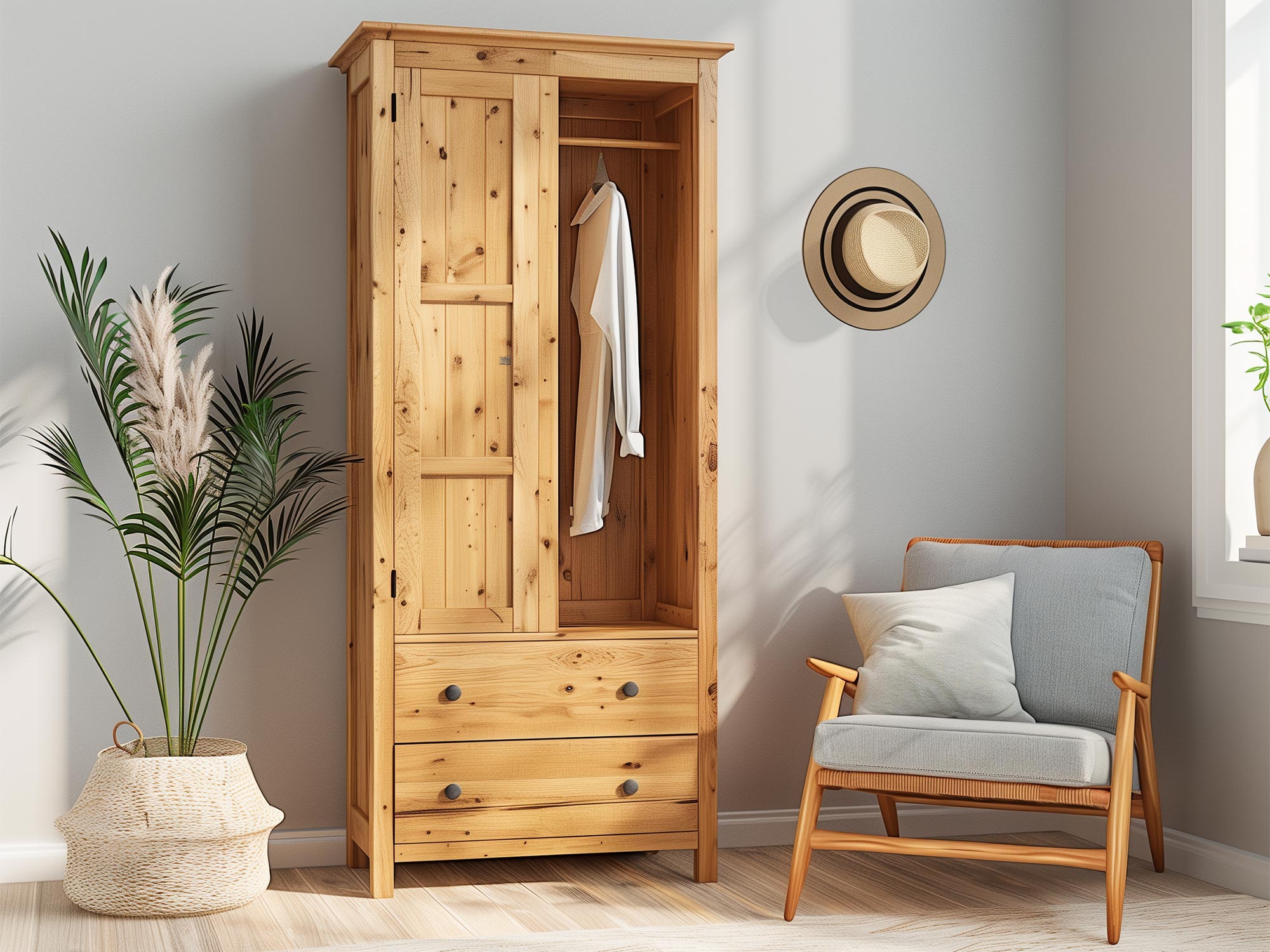 Skříň 100 cm – ideální do malých prostoru