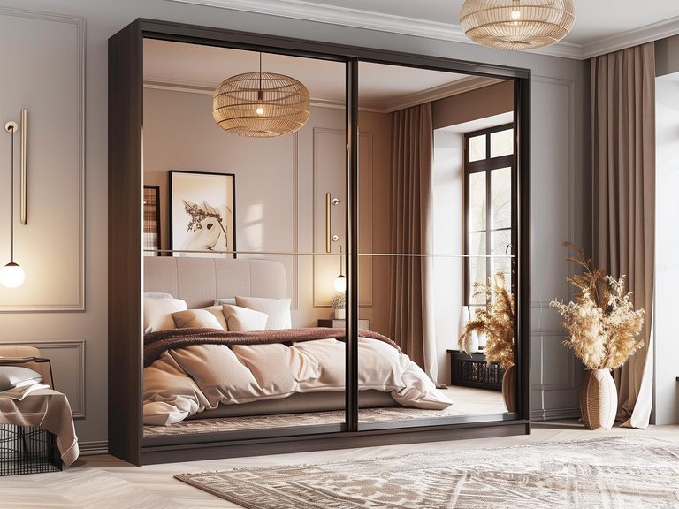 Szafy przesuwne z lustrem – jak wybrać i gdzie umieścić