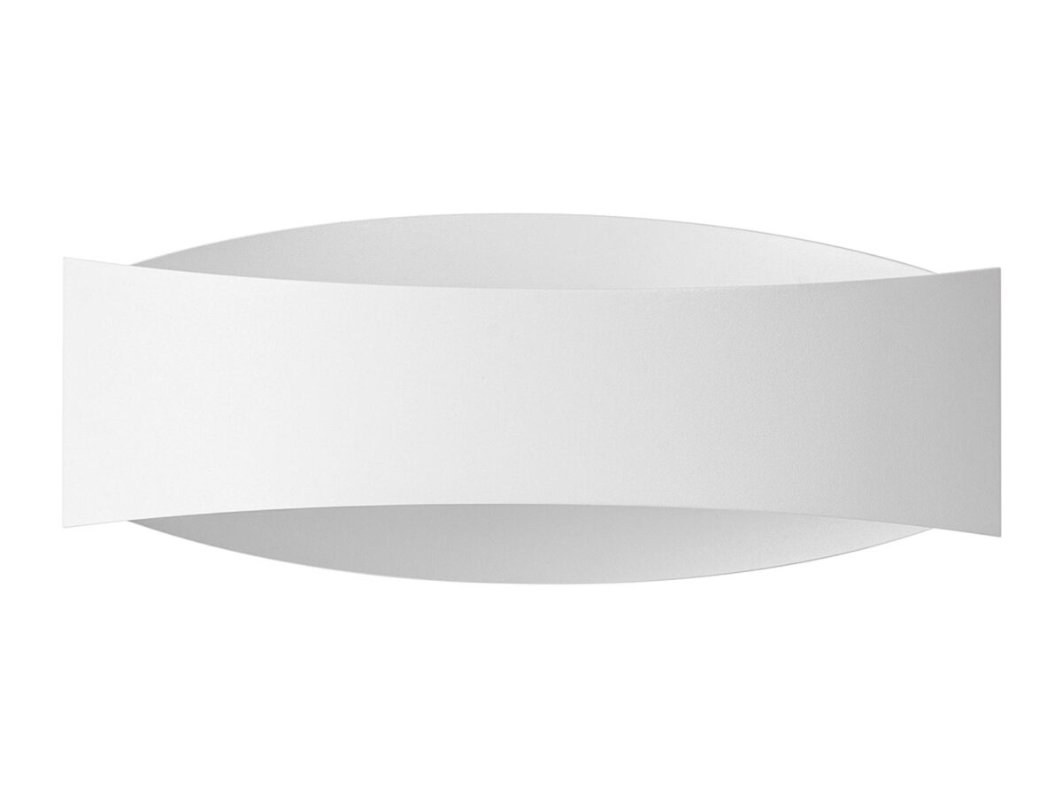 Schwarz-weiße Wandleuchte 30 cm BALL TONICA