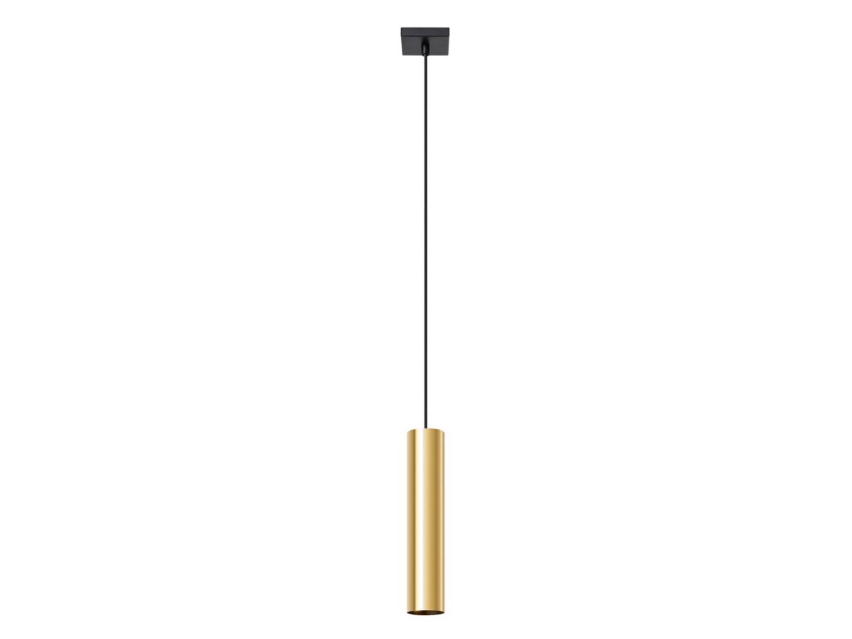 Elegante Hängelampe gold glänzend 6/30 cm LAGUNA 1