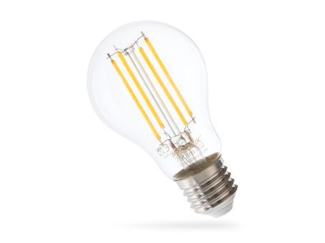 Żarówka LED typu filament z ciepłym światłem, styl retro
