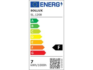 Miniaturka 2 - Etykieta energetyczna białej lampy SL.1206 – klasa F