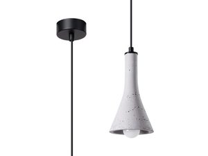 Miniaturka 1 - Nowoczesna lampa z kloszem betonowym w industrialnym stylu