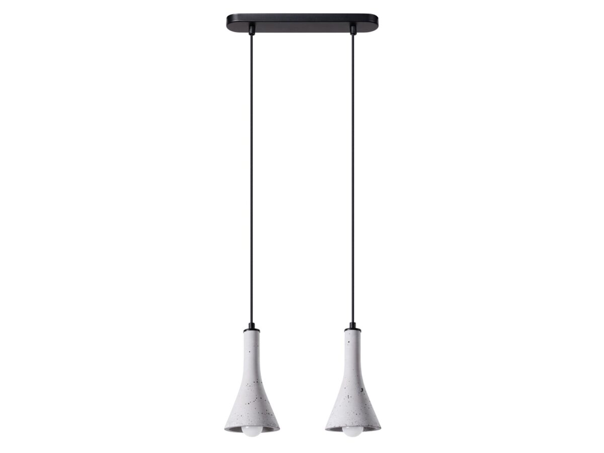 Industrielle Beton-Deckenleuchte 34 cm REALE