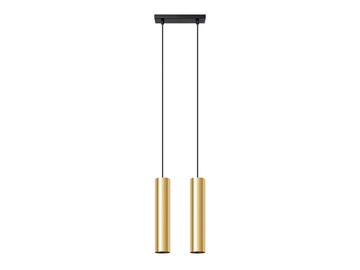 Luxuriöse Pendelleuchte goldener Stahl 6/30 30/5/2 MINERWA LAGUNA 2