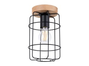 Miniatúra 9 - Stropná lampa v loftovom štýle s drôteným tienidlom