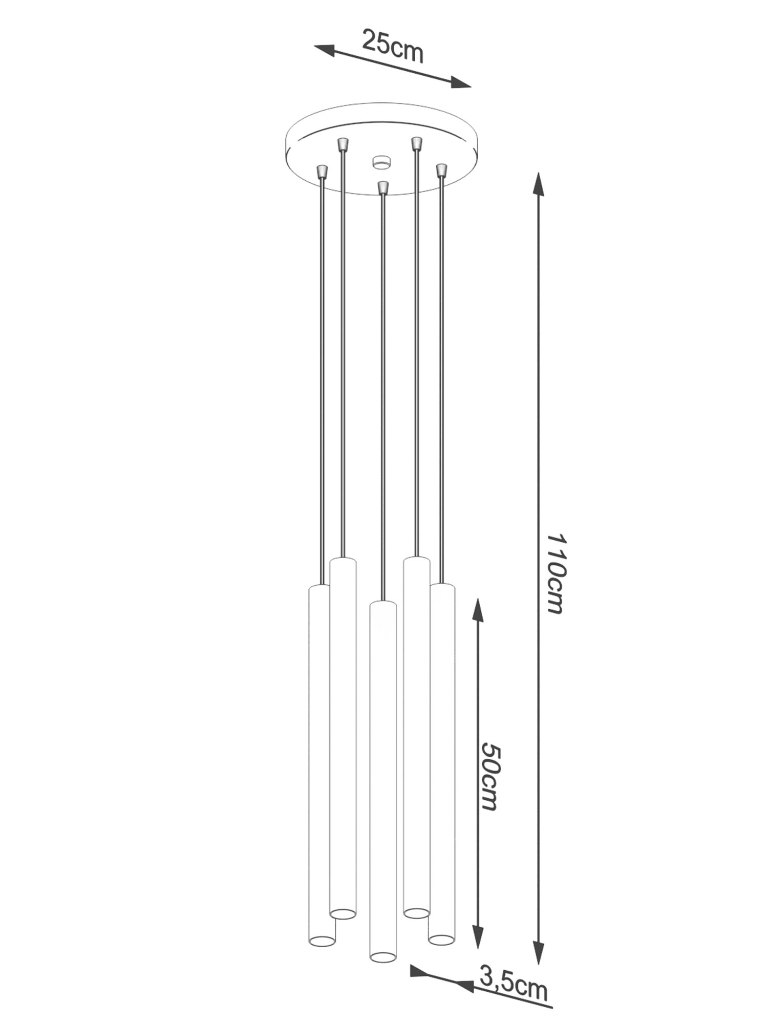 Projekt lampy z kloszami z litego drewna i czarnym przewodem Projekt lampy z kloszami z litego drewna i czarnym przewodem