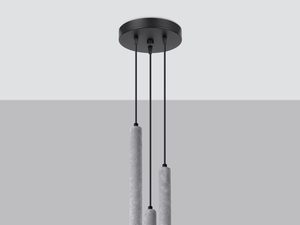 Miniaturka 2 - Nowoczesne lampy wiszące z betonu, design surowy i minimalistyczny
